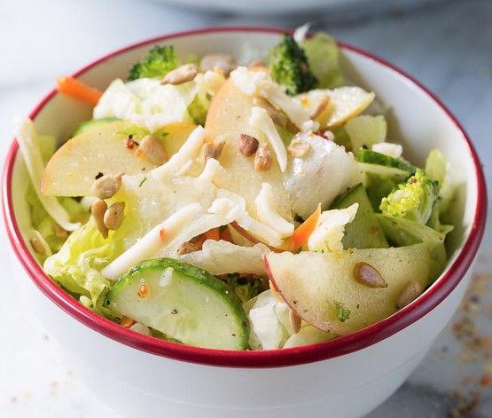 Apple Chopped Salad with Herb Vinaigrette