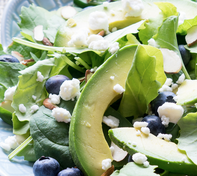 Superfood Avocado Blueberry Salad