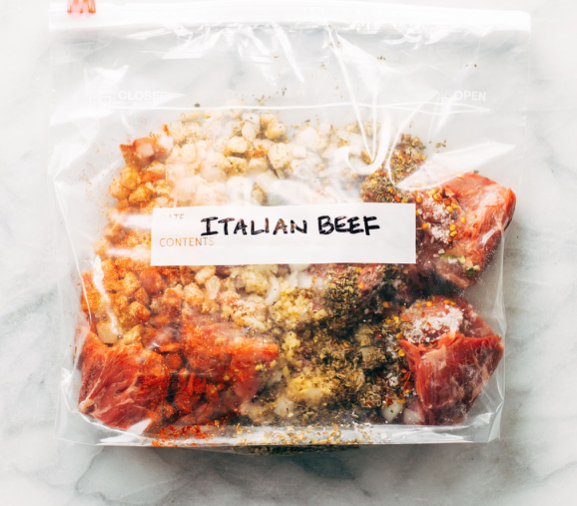 freezer meal italian beef