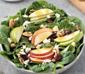 Spinach Apple Salad