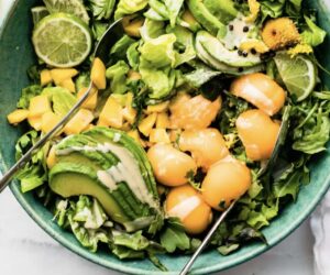 Melon Mango Avocado Salad