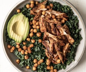 BBQ CHICKEN KALE SALAD