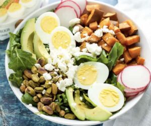 Spiced Sweet Potato and Kale Salad