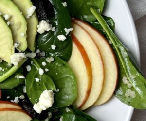 Winter Power Salad with Lemon Honey Vinaigrette